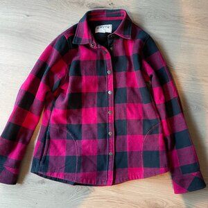 Women's Orvis flannel lined jacket